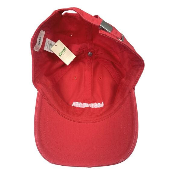 aerie Embroidered LOST AT SEA StrapBack Hat - One Size - Picture 7 of 8